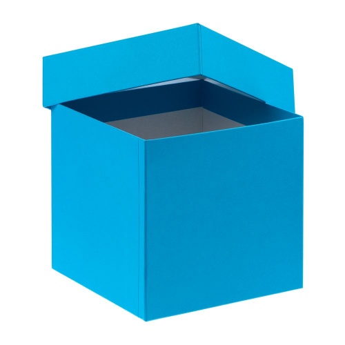 Коробка Cube, S, голубая фото 2