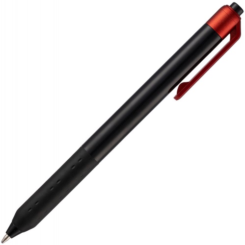 Ручка шариковая Fluent, красный металлик фото 3