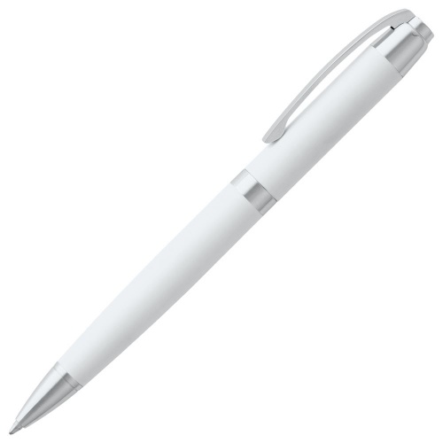Ручка шариковая Razzo Chrome, белая фото 2