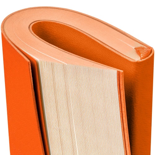 Ежедневник Flat Mini, недатированный, оранжевый фото 6