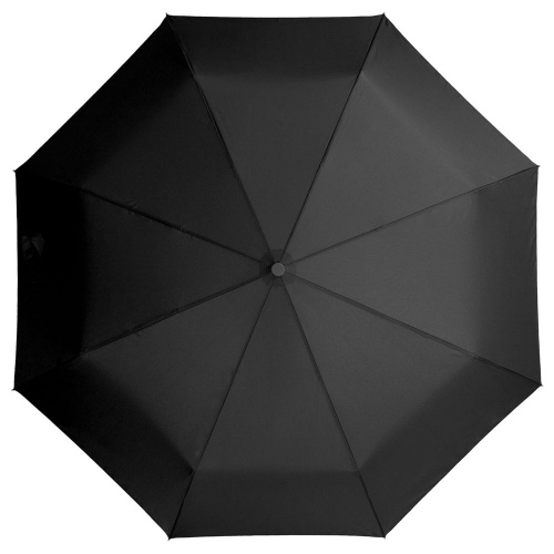 Зонт складной Light, черный фото 2