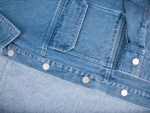 Куртка джинсовая O2, голубая фото 8