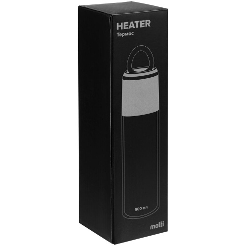 Термос Heater, красный фото 7