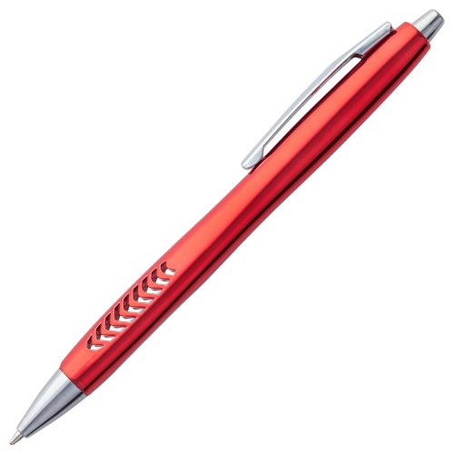 Ручка шариковая Barracuda, красная фото 3