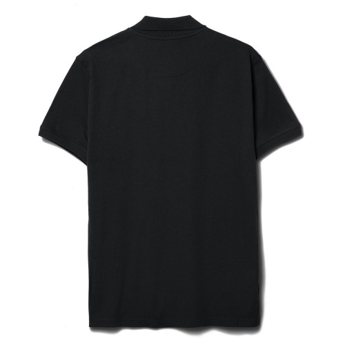 Рубашка поло мужская Virma Stretch, черная фото 2