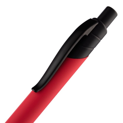 Ручка шариковая Undertone Black Soft Touch, красная фото 5