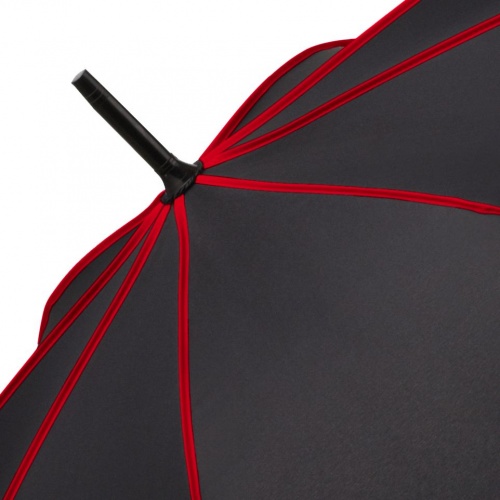 Зонт-трость Seam, красный фото 3
