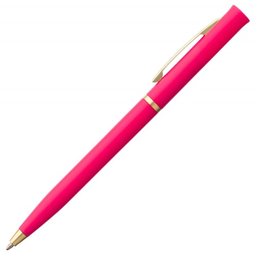 Ручка шариковая Euro Gold, розовая фото 2