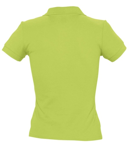 Рубашка поло женская People 210, зеленое яблоко фото 2