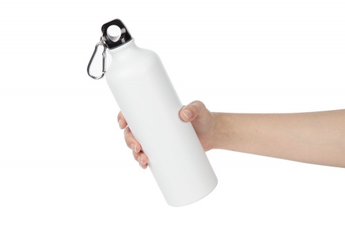Бутылка для воды Funrun 750, белая фото 3