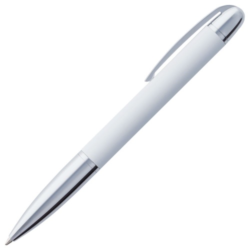 Ручка шариковая Arc Soft Touch, белая фото 2