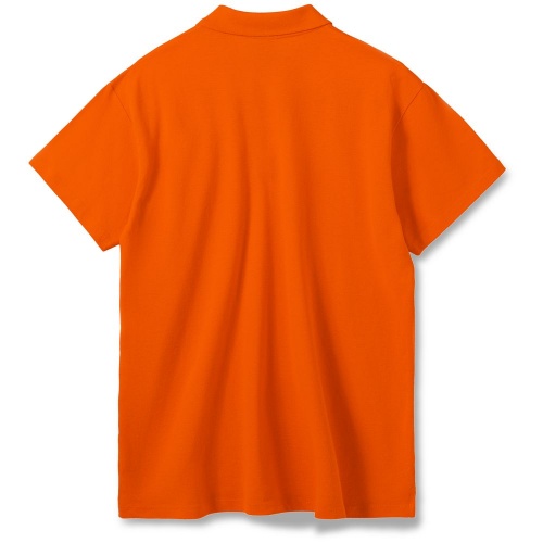 Рубашка поло мужская Summer 170, оранжевая фото 2