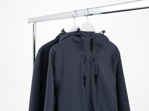 Куртка унисекс Kokon, темно-синяя фото 13