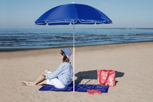 Пляжная сумка-трансформер Camper Bag, синяя фото 9