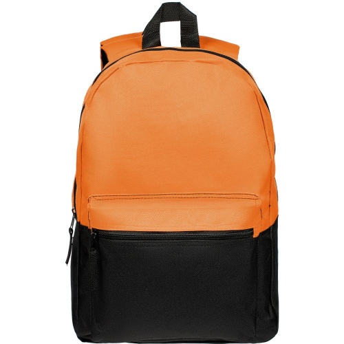 Рюкзак Base Up, черный с оранжевым фото 3