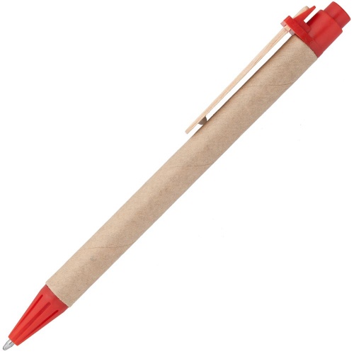 Ручка шариковая Wandy, красная фото 3