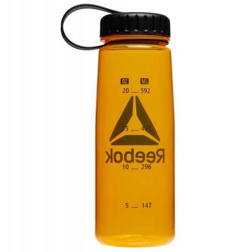Бутылка для воды Watrbot, оранжевая фото 3