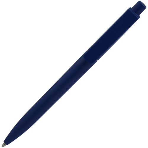 Ручка шариковая Crest, темно-синяя фото 3