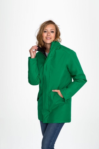 Куртка на стеганой подкладке Robyn, зеленая фото 4