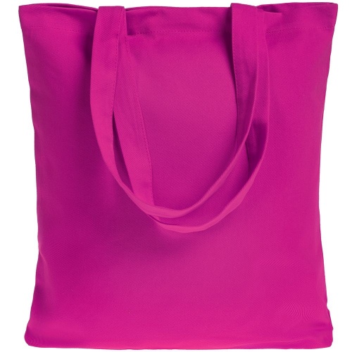 Холщовая сумка Avoska, ярко-розовая (фуксия) фото 2