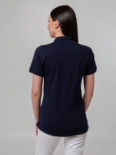 Рубашка поло женская Virma Stretch Lady, темно-синяя фото 6