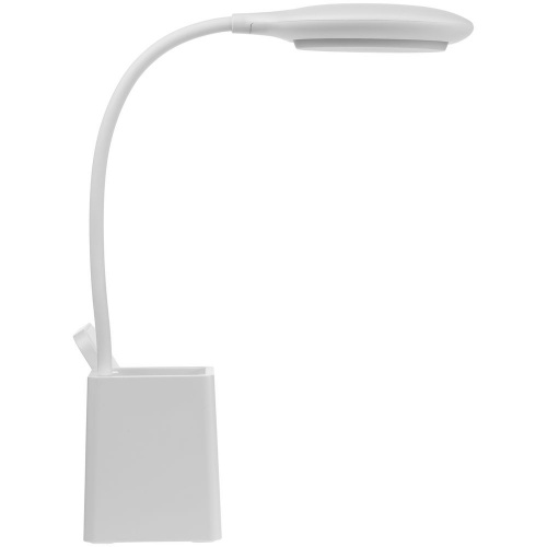 Лампа с органайзером и беспроводной зарядкой writeLight, белая фото 4