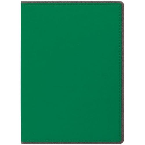 Ежедневник Frame, недатированный, зеленый с серым фото 3
