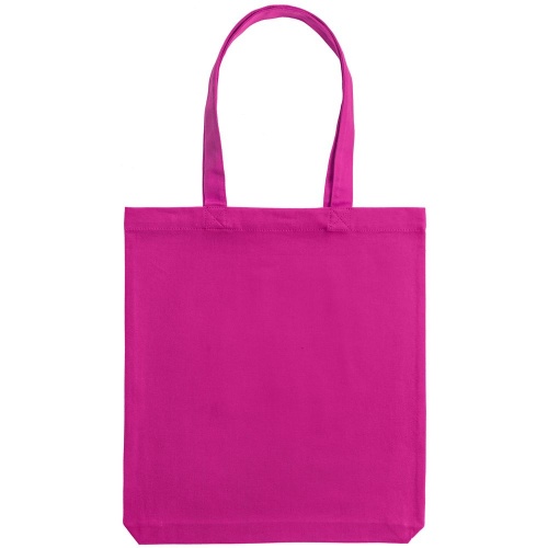 Холщовая сумка Avoska, ярко-розовая (фуксия) фото 3