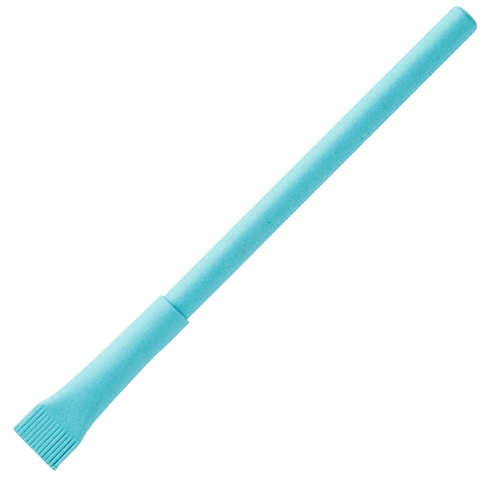 Бумажная ручка, светло-голубая