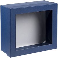 Коробка Teaser с окном, синий