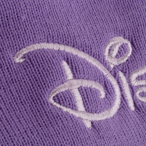 Шапка с вышивкой Disney, фиолетовая фото 3