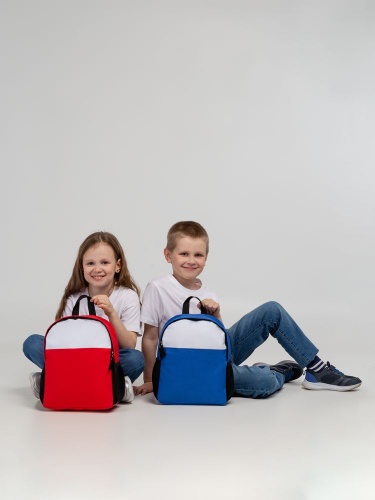 Детский рюкзак Comfit, белый с синим фото 8