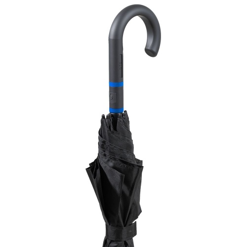 Зонт-трость с цветными спицами Color Style, ярко-синий фото 6