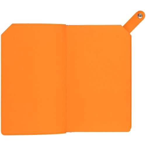 Ежедневник Corner, недатированный, серый с оранжевым фото 7