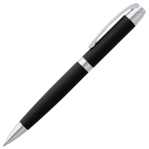Ручка шариковая Razzo Chrome, черная фото 2