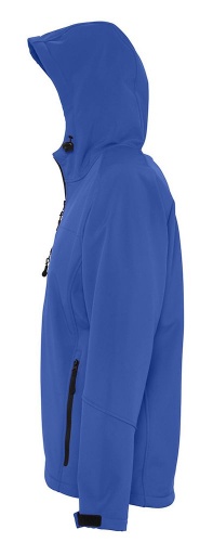 Куртка мужская с капюшоном Replay Men 340, ярко-синяя фото 3