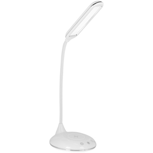 Лампа с беспроводной зарядкой Bright Helper, белая фото 4