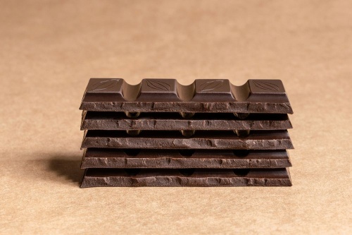 Горький шоколад Dulce, в серебристой коробке фото 2