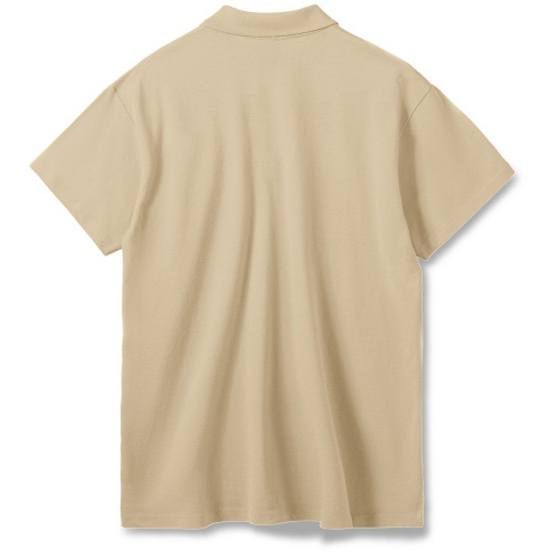 Рубашка поло мужская Summer 170, бежевая фото 2