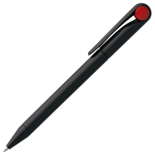 Ручка шариковая Prodir DS1 TMM Dot, черная с красным фото 2