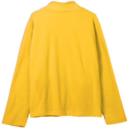 Куртка флисовая унисекс Manakin, желтая фото 2