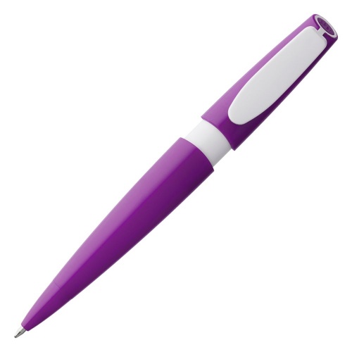 Ручка шариковая Calypso, фиолетовая фото 3