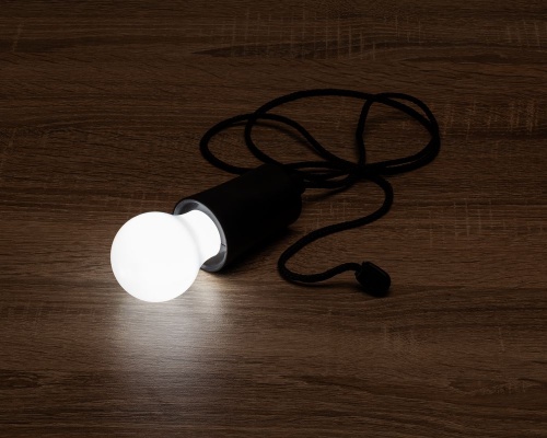 Лампа портативная Lumin, черная фото 4