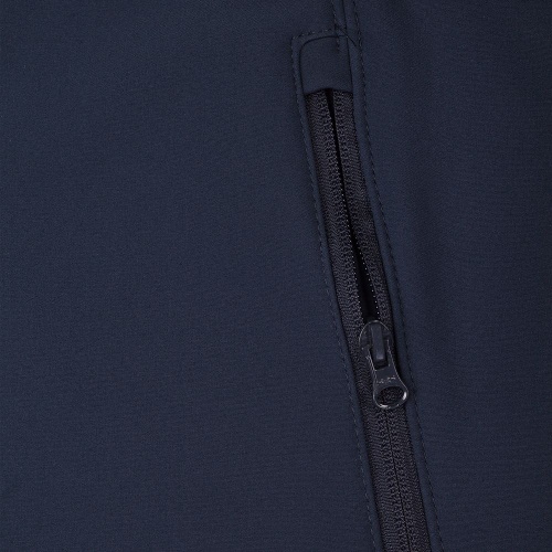 Куртка мужская Hooded Softshell темно-синяя фото 5