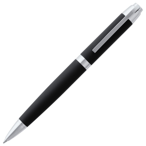 Ручка шариковая Razzo Chrome, черная фото 3