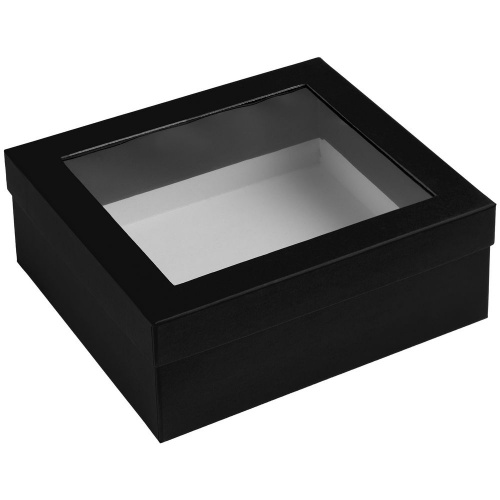 Коробка Teaser с окном, черная фото 2