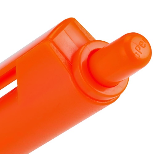 Ручка шариковая Hint, оранжевая фото 4