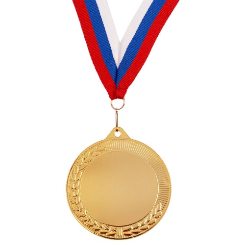 Медаль Regalia, большая, золотистая фото 3