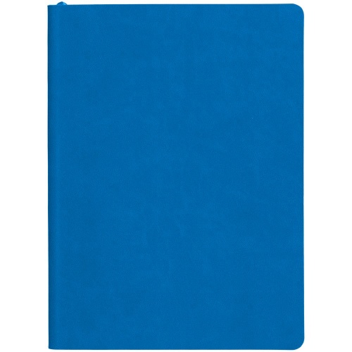 Блокнот Verso в клетку, синий фото 3