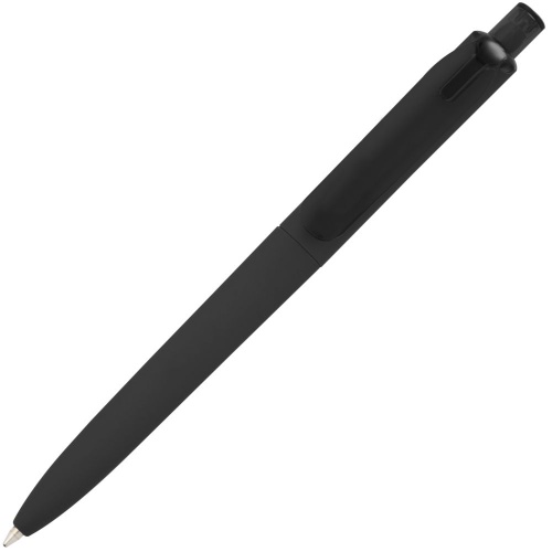 Ручка шариковая Prodir DS8 PRR-Т Soft Touch, черная фото 2